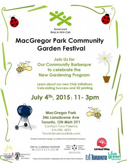 Dovercourt Boys and Girls Club Annual BBQ 2015